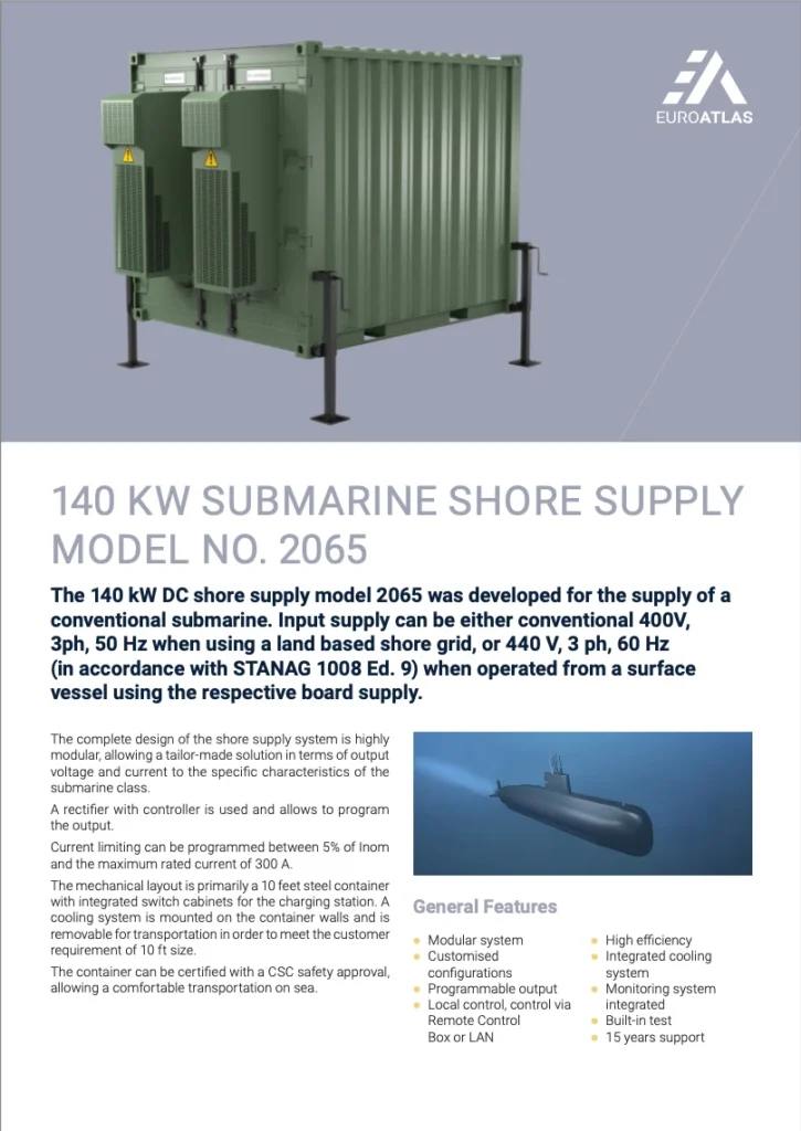 140kw submarine